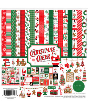 Carta Bella Christmas Cheer 12x12 Inch Collection Kit (CBCHR141016) (OUTLET)