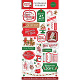 Carta Bella Christmas Cheer 6x13 Inch Chipboard Phrases (CBCHR141022) (OUTLET)