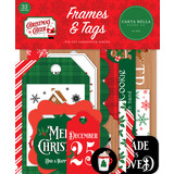 Carta Bella Christmas Cheer Frames & Tags (CBCHR141025) (OUTLET)
