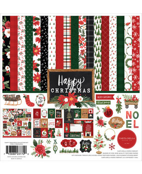 Carta Bella Happy Christmas Collection Kit (CBXM140016) (OUTLET)