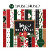 Carta Bella Happy Christmas 6x6 Inch Paper Pad (CBXM140023) (OUTLET)