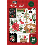 Carta Bella Happy Christmas Sticker Book (CBXM140029) (OUTLET)