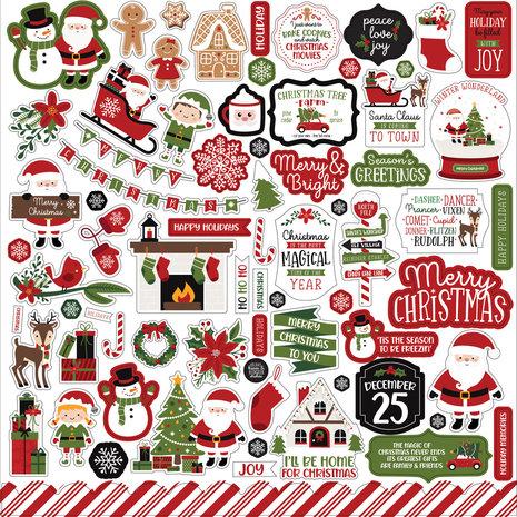 Echo Park Christmas Magic 12x12 Inch Element Sticker (CM254014) (DISCONTINUED) Echo Park Christmas Magic 12x12 Inch Element Sticker (CM254014) (DISCONTINUED)