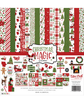 Echo Park Christmas Magic 12x12 Inch Collection Kit (CM254016) (DISCONTINUED) Echo Park Christmas Magic 12x12 Inch Collection Kit (CM254016) (DISCONTINUED)