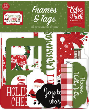 Echo Park Christmas Magic Frames & Tags (CM254025) (DISCONTINUED) Echo Park Christmas Magic Frames & Tags (CM254025) (DISCONTINUED)