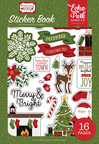 Echo Park Christmas Magic Sticker Book (CM254029) (DISCONTINUED) Echo Park Christmas Magic Sticker Book (CM254029) (DISCONTINUED)