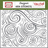 Echo Park Seasonal Swirl Stencil (CM254033) (OUTLET)