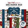 Echo Park The First Noel 6x6 Inch Paper Pad (TFN256023) (DISCONTINUED) Echo Park The First Noel 6x6 Inch Paper Pad (TFN256023) (DISCONTINUED)