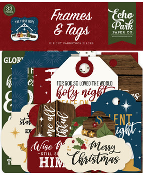 Echo Park The First Noel Frames & Tags (TFN256025) (DISCONTINUED) Echo Park The First Noel Frames & Tags (TFN256025) (DISCONTINUED)