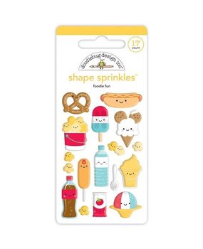 Doodlebug Design Foodie Fun Shape Sprinkles (17pcs) (7300) (DISCONTINUED) Doodlebug Design Foodie Fun Shape Sprinkles (17pcs) (7300) (DISCONTINUED)