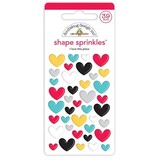 Doodlebug Design I Love this Place Shape Sprinkles (39pcs) (7303) (DISCONTINUED)