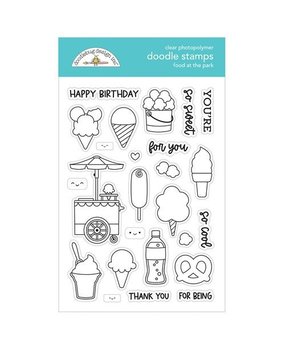 Doodlebug Design Food at the Park Doodle Stamps (7316) (DISCONTINUED) Doodlebug Design Food at the Park Doodle Stamps (7316) (DISCONTINUED)