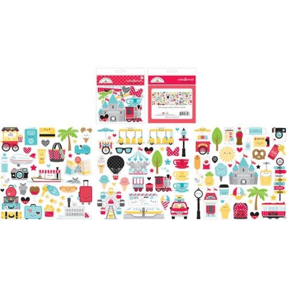 Doodlebug Design Fun at the Park Odds & Ends (106pcs) (7322) (DISCONTINUED)