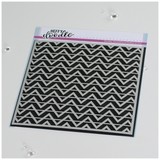 Heffy Doodle Chevron Fun Stencil (HFD0379) (OUTLET)