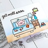 Heffy Doodle Bed Heads Clear Stamps (HFD0380) (OUTLET) Heffy Doodle Bed Heads Clear Stamps (HFD0380) (OUTLET)