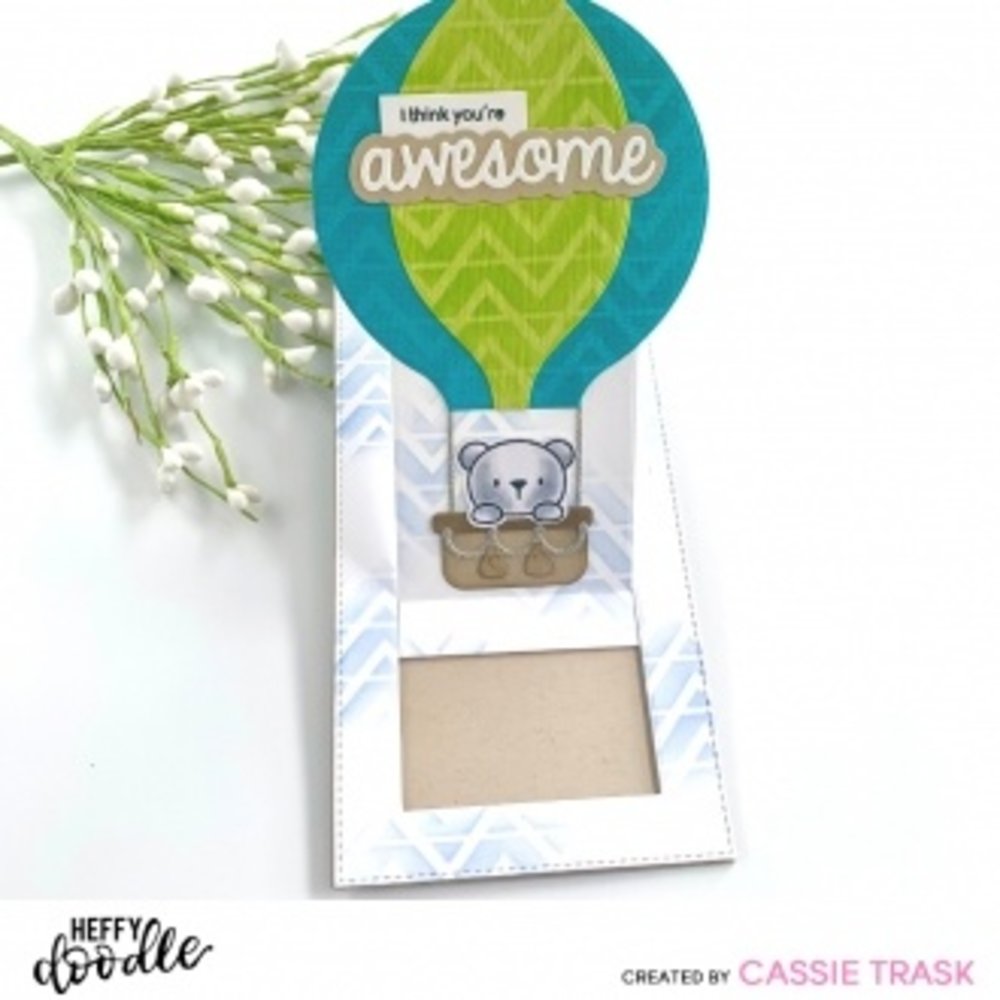 Heffy Doodle Awesome Shadow Dies (HFD0392) (OUTLET)