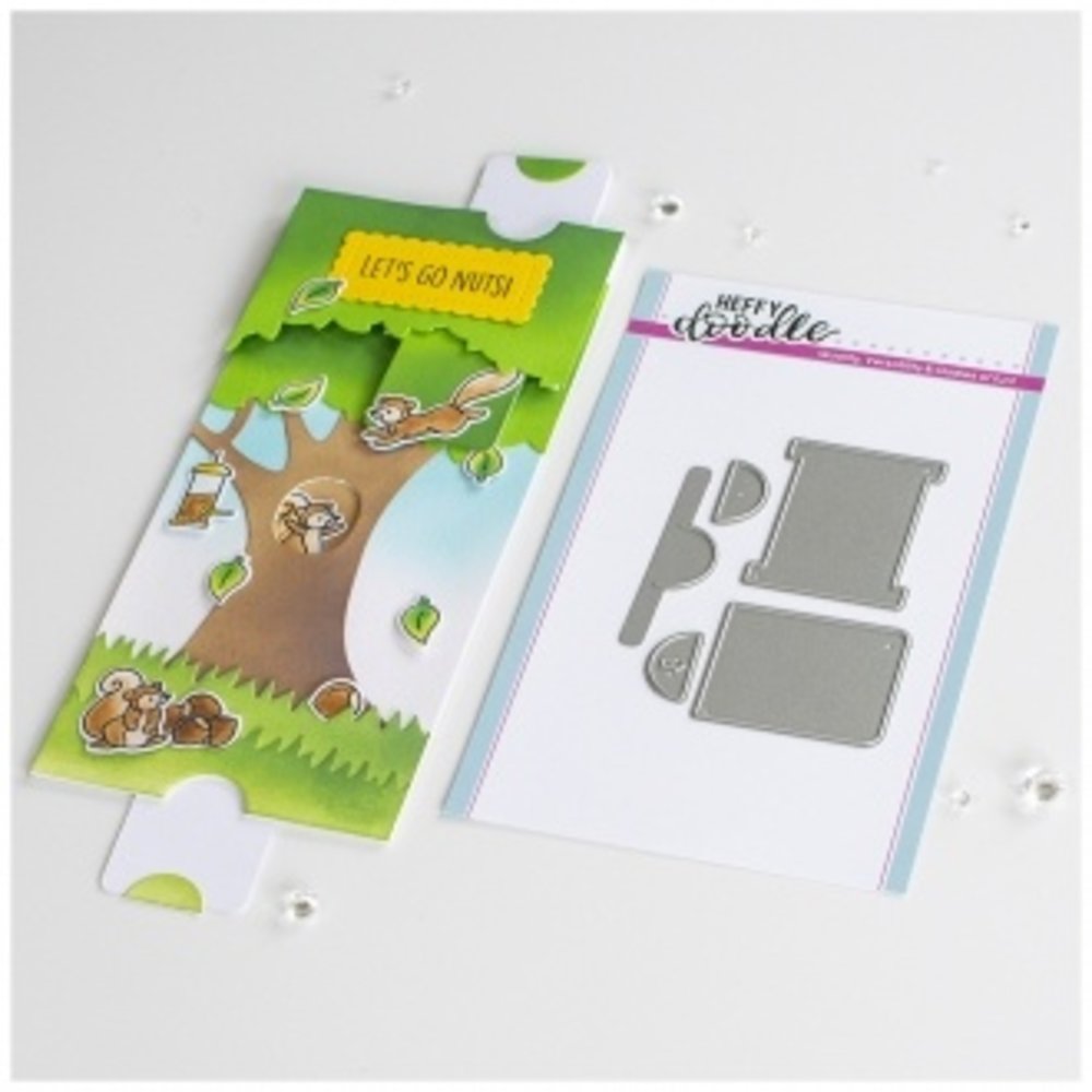 Heffy Doodle Mini Double Slider Dies (HFD0398) (DISCONTINUED)