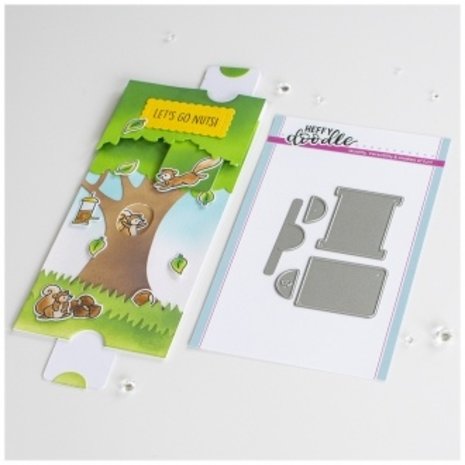 Heffy Doodle Mini Double Slider Dies (HFD0398) (DISCONTINUED)