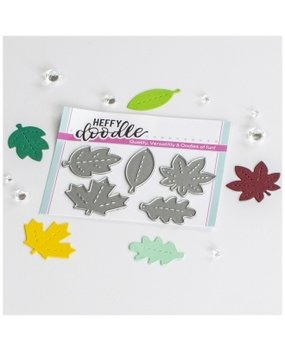 Heffy Doodle Forest Leaves Dies (HFD0401) (OUTLET)
