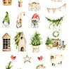 Reprint Vintage Christmas A4 Cutouts (KP0082) (OUTLET)