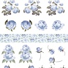 Reprint Blue Rose Romance A4 Cutouts (KP0084) (OUTLET)
