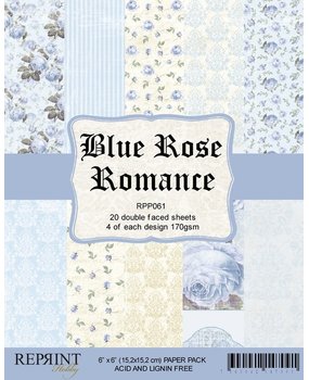 Reprint Blue Rose Romance 6x6 Inch Paper Pack (RPP061) (DISCONTINUED) Reprint Blue Rose Romance 6x6 Inch Paper Pack (RPP061) (DISCONTINUED)