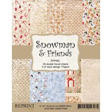 Reprint Snowman & Friends 6x6 Inch Paper Pack (RPP060) (DISCONTINUED)