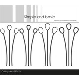 Simple and Basic Decorative Drop Branches Cutting Dies (SBD176) (DISCONTINUED)