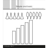 Simple and Basic Crayons and Candles Cutting Dies (SBD177) (DISCONTINUED)