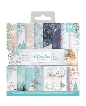 Crafter's Companion Watercolour Christmas 6x6 Inch Paper Pad (S-WC-PAD6) (OUTLET)