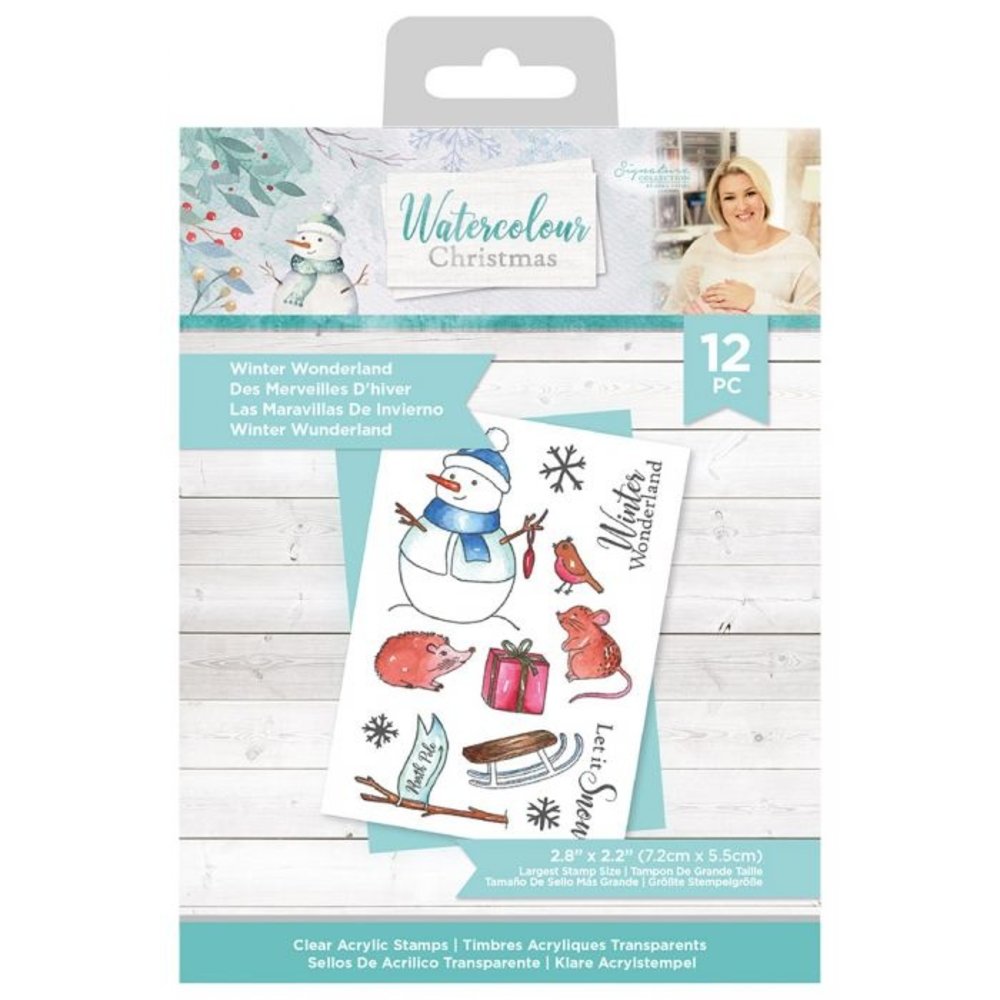 Crafter's Companion Watercolour Christmas Clear Stamps Winter Wonderland (S-WC-ST-WINWO) (OUTLET) Crafter's Companion Watercolour Christmas Clear Stamps Winter Wonderland (S-WC-ST-WINWO) (OUTLET)