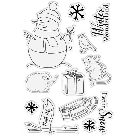 Crafter's Companion Watercolour Christmas Clear Stamps Winter Wonderland (S-WC-ST-WINWO) (OUTLET) Crafter's Companion Watercolour Christmas Clear Stamps Winter Wonderland (S-WC-ST-WINWO) (OUTLET)