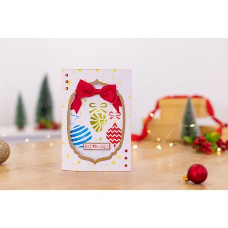 Crafter's Companion Baubles and Stars Simple Christmas Stencils (CC-STEN-BAUSTA) (OUTLET)