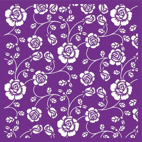 Crafter's Companion Rosebud Floral Background Stencils (CC-STEN-ROSFLO) (OUTLET) Crafter's Companion Rosebud Floral Background Stencils (CC-STEN-ROSFLO) (OUTLET)