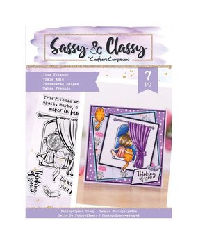 Crafter's Companion Sassy & Classy Clear Stamps True Friends (SAC-STP-TRUFR) (OUTLET) Crafter's Companion Sassy & Classy Clear Stamps True Friends (SAC-STP-TRUFR) (OUTLET)
