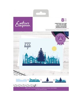 Crafter's Companion Christmas Village Clear Stamps (CC-STP-CHRV) (OUTLET)