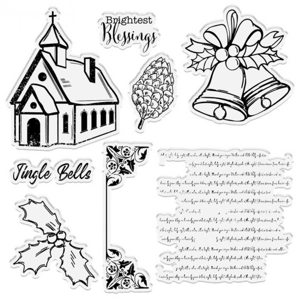 Crafter's Companion Church at Christmas Clear Stamps (CC-ST-CA-CHAC) (OUTLET) Crafter's Companion Church at Christmas Clear Stamps (CC-ST-CA-CHAC) (OUTLET)