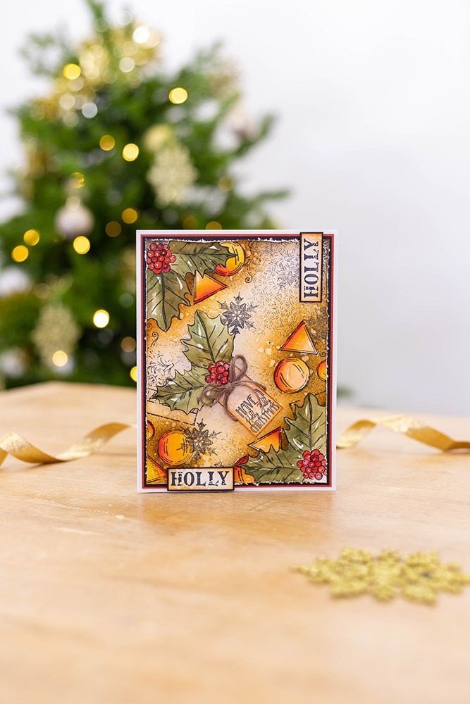 Crafter's Companion Holly Christmas Clear Stamps (CC-ST-CA-HCHR) (OUTLET) Crafter's Companion Holly Christmas Clear Stamps (CC-ST-CA-HCHR) (OUTLET)