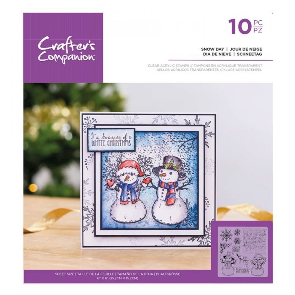 Crafter's Companion Snow Day Clear Stamps (CC-ST-CA-SNDA) (OUTLET) Crafter's Companion Snow Day Clear Stamps (CC-ST-CA-SNDA) (OUTLET)