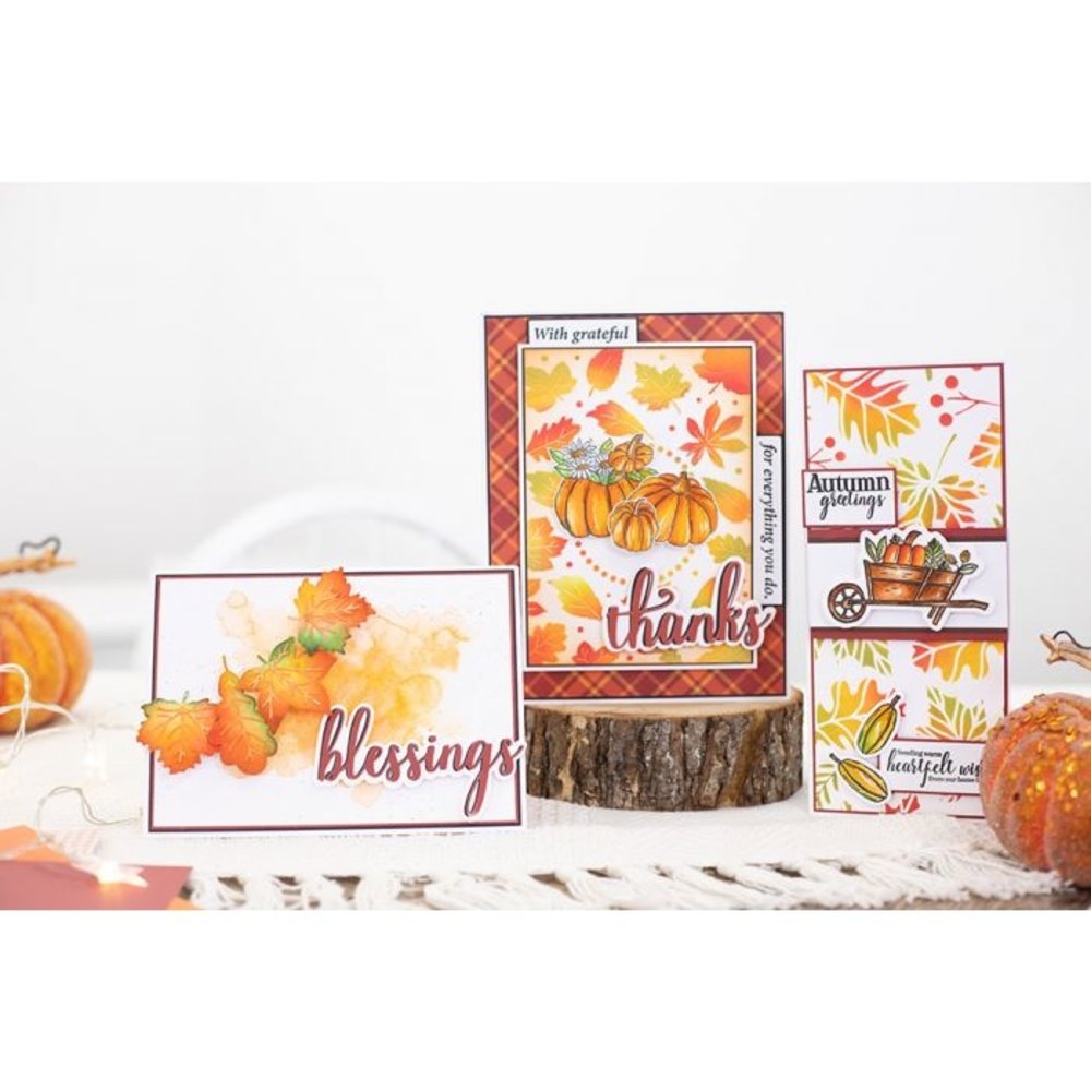 Crafter's Companion Autumn Blessings Collection 12x12 Inch Paper Pad (NG-AUT-PAD12) (OUTLET)
