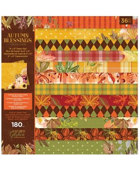 Crafter's Companion Autumn Blessings Collection 6x6 Inch Paper Pad (NG-AUT-PAD6) (OUTLET)