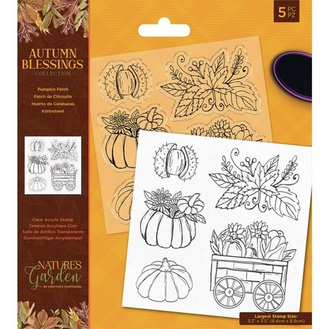 Crafter's Companion Autumn Blessings Collection Clear Stamps Pumpkin Patch (NG-AUT-ST-PUMP) (OUTLET) Crafter's Companion Autumn Blessings Collection Clear Stamps Pumpkin Patch (NG-AUT-ST-PUMP) (OUTLET)