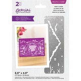 Gemini Christmas Big Scene Christ is Born Create-a-Card Dies (GEM-MD-CAD-CHIB) (DISCONTINUED)