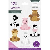 Gemini Farm Friends Appliqué Dies (GEM-MCD-FAFRI) (OUTLET)