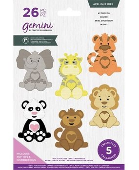 Gemini At The Zoo Appliqué Dies (GEM-MCD-ATZOO) (OUTLET)