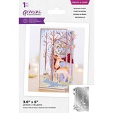 Gemini Christmas Scene Edge Reindeer Forest Create-a-Card Dies (GEM-MD-CAD-REFO) (DISCONTINUED)