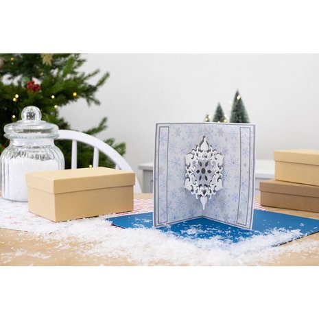 Gemini Christmas Pop Out Sensational Snowflake Create-a-Card Dies (GEM-MD-CAD-SENS) (DISCONTINUED) Gemini Christmas Pop Out Sensational Snowflake Create-a-Card Dies (GEM-MD-CAD-SENS) (DISCONTINUED)