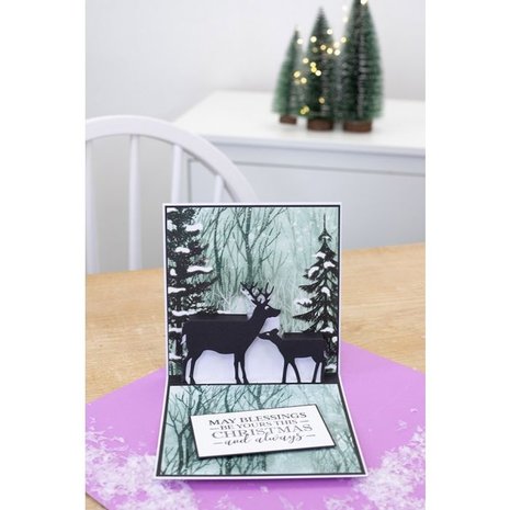 Gemini Christmas Pop Out Santa's Reindeer Create-a-Card Dies (GEM-MD-CAD-SANR) (DISCONTINUED) Gemini Christmas Pop Out Santa's Reindeer Create-a-Card Dies (GEM-MD-CAD-SANR) (DISCONTINUED)
