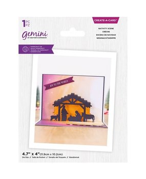 Gemini Christmas Pop Out Nativity Scene Create-a-Card Dies (GEM-MD-CAD-NATS) (DISCONTINUED) Gemini Christmas Pop Out Nativity Scene Create-a-Card Dies (GEM-MD-CAD-NATS) (DISCONTINUED)