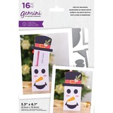 Gemini Festive Snowman Stamp/Die/Template (GEM-STD-FESS) (OUTLET)
